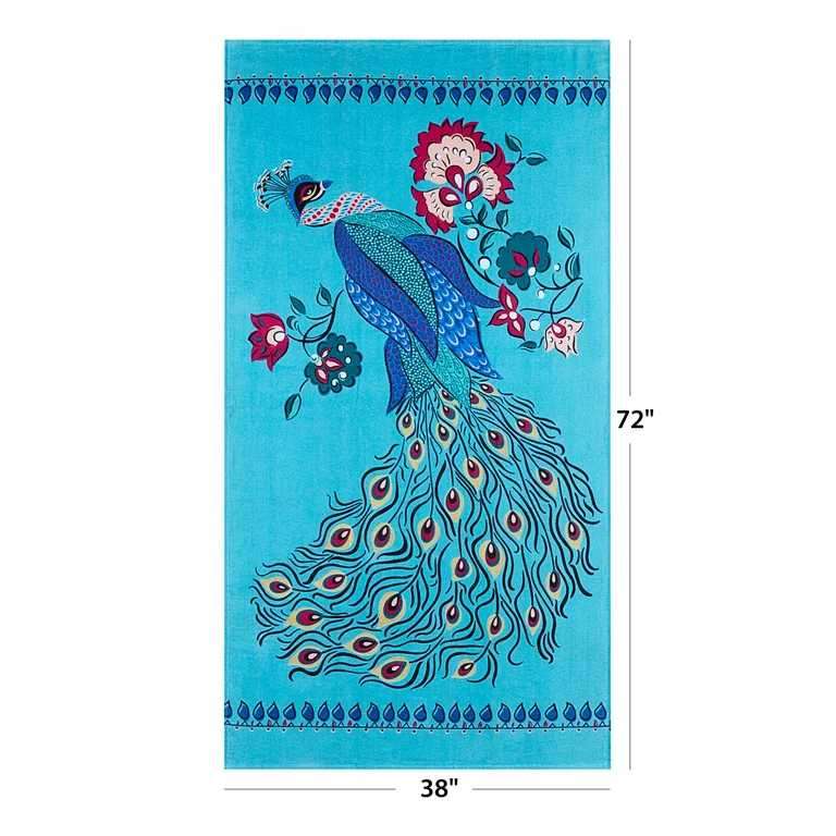 better homes & gardens pattern beach towel