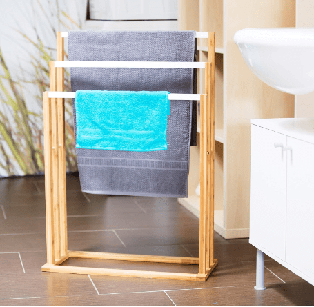 freestanding towel holder stand