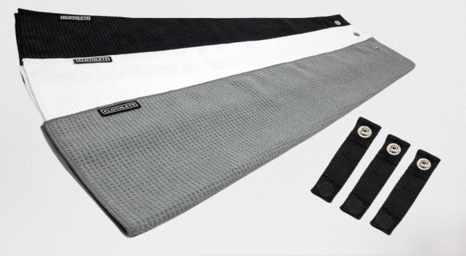 Magnetic Greenside Microfiber Golf Towel